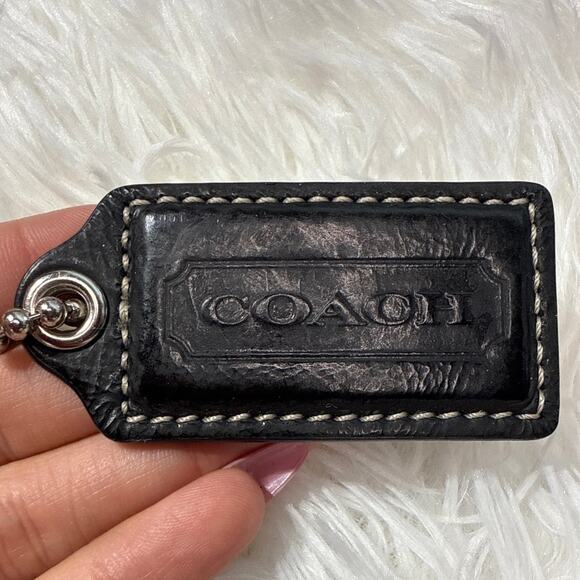 2" COACH Fob Bag Charm Hang tag Hangtag - Picture 1 of 2
